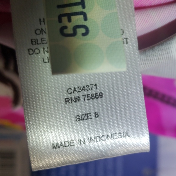 Aqua Couture Separates Tankini/Bikini Size 8 - Picture 6 of 6